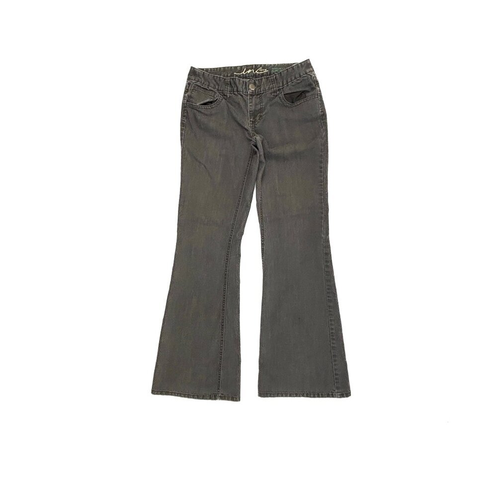 INC Regular Fit Flare Leg Women's‎ size 6 Black Denim jeans